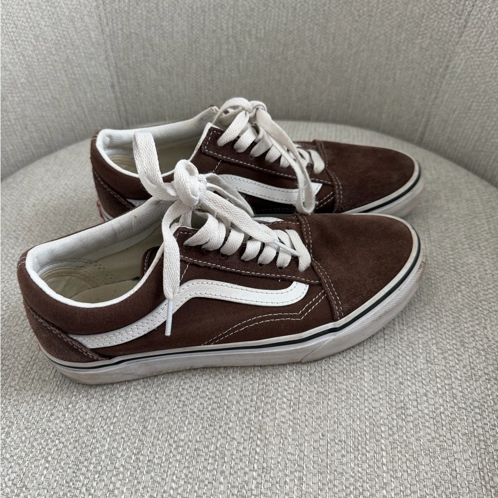 Women’s brown Vans